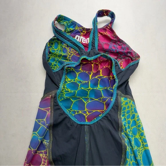 Arena Powerskin ST Next LE OB Aurora Caimano Swimming Tech Suit Size 26 - Picture 12 of 12